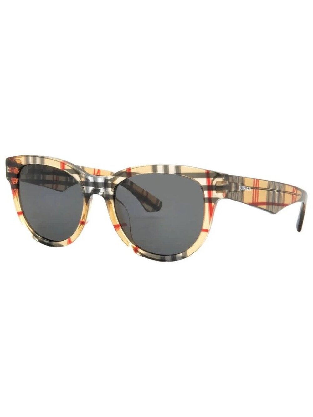 Burberry Dark Grey Square Ladies Sunglasses BE4432U 412287 54 BE4432U 412287 54